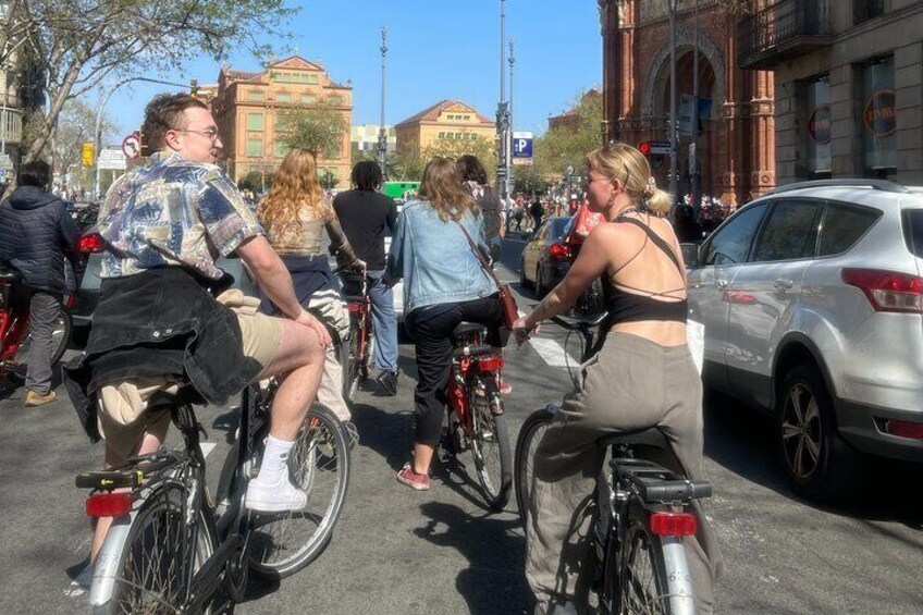 Bike Tour in Barcelona: History, Architecture and Culture