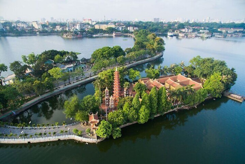 Half Day Hanoi City Highlights Private Tour with Train Street