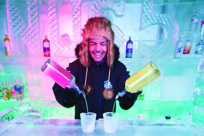 Queenstown: experiencia de bar de hielo Minus 5 con opciones de bebidas
