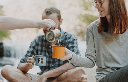 DuPont Forest: Private Coffee Hike® to Three Waterfalls