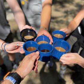 Forêt d'État de DuPont : Randonnée des trois chutes d'eau avec Coffee Brew