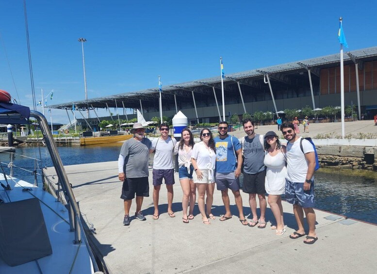 Picture 1 for Activity Rio de Janeiro: Sail Boat Tour of Guanabara Bay & Open Bar