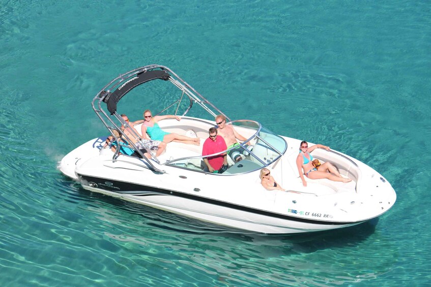Picture 1 for Activity Lake Tahoe: Private Customizable Cruise with Watersports