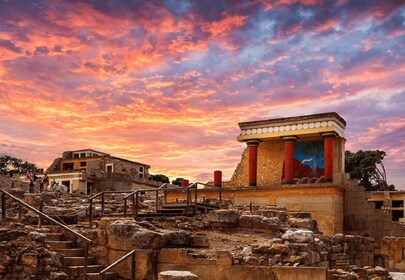 Recorrido por el palacio de Knossos y la ciudad de Heraklion desde Heraklio...