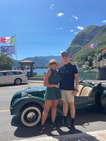 Desde Milán: recorrido por el lago de Como conduciendo un coche clásico