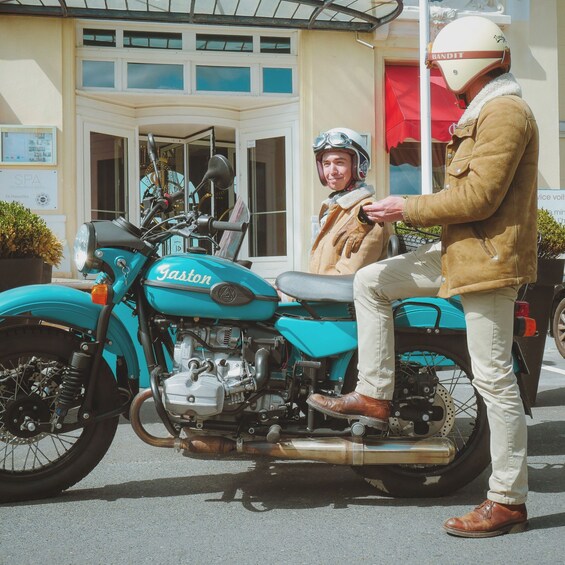 Picture 9 for Activity Honfleur: Private Guided City Tour by Vintage Sidecars