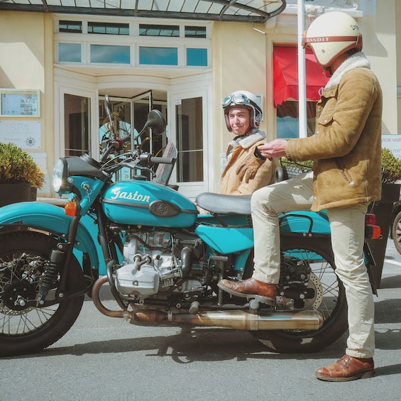 Picture 9 for Activity Honfleur: Private Guided City Tour by Vintage Sidecars