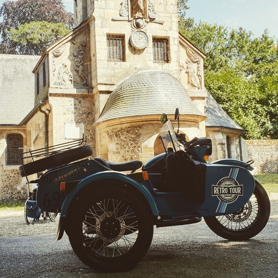 Picture 2 for Activity Honfleur: Private Guided City Tour by Vintage Sidecars