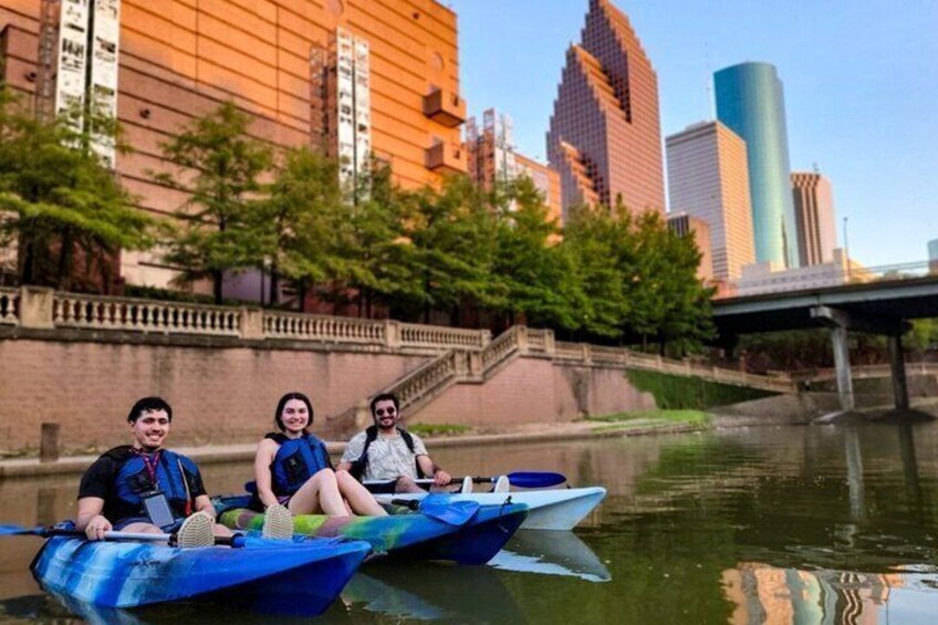 Houston Sunset Skyline Kayaking Tour