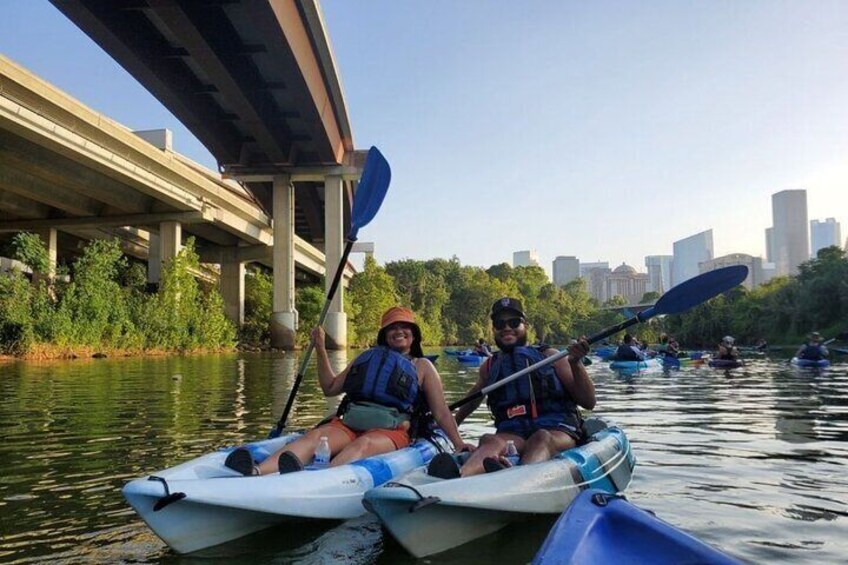 Houston Sunset Skyline Kayaking Tour
