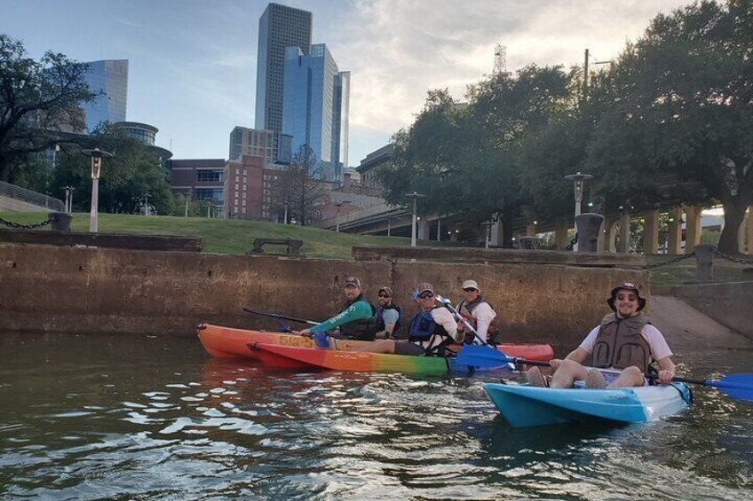 Houston Sunset Skyline Kayaking Tour