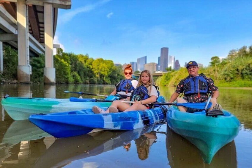 Houston Sunset Skyline Kayaking Tour