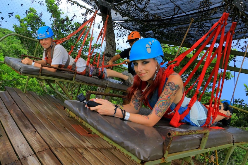 Picture 4 for Activity Selvatica Park: Zip Lines, ATV, Cenote Swim, and Bungee Tour