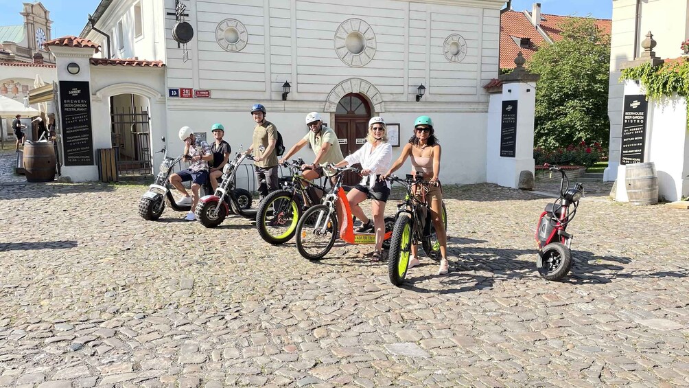 Picture 3 for Activity Prague Viewpoints: ✅ Guided Electric Fat Bike Tour