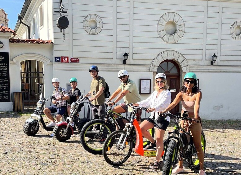 Picture 4 for Activity Prague Viewpoints: ✅ Guided Electric Fat Bike Tour