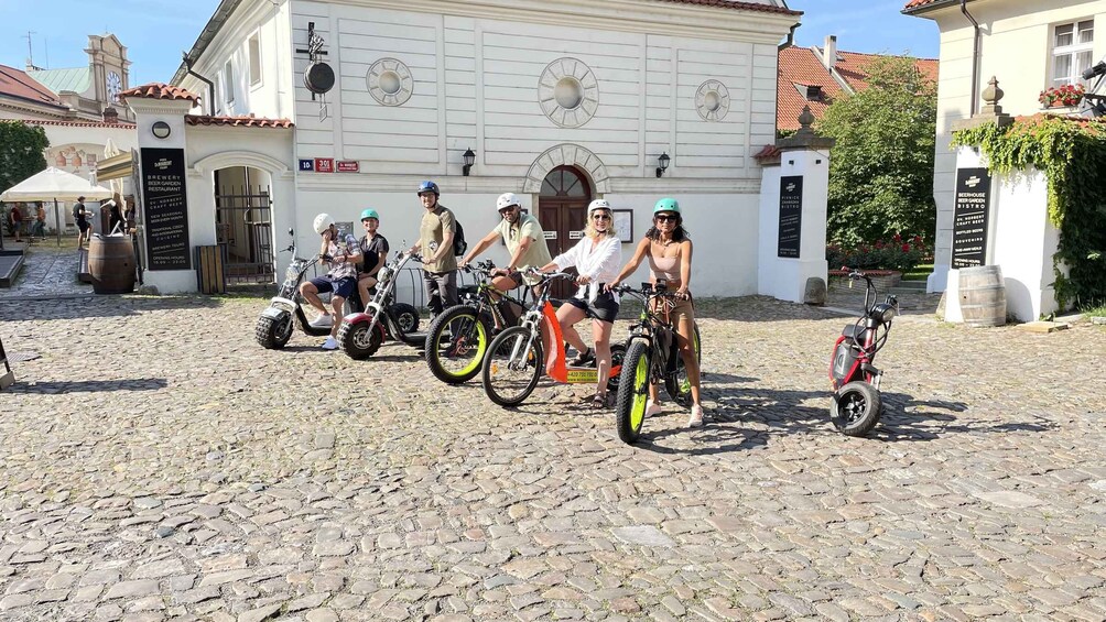 Picture 3 for Activity Prague Viewpoints: ✅ Guided Electric Fat Bike Tour