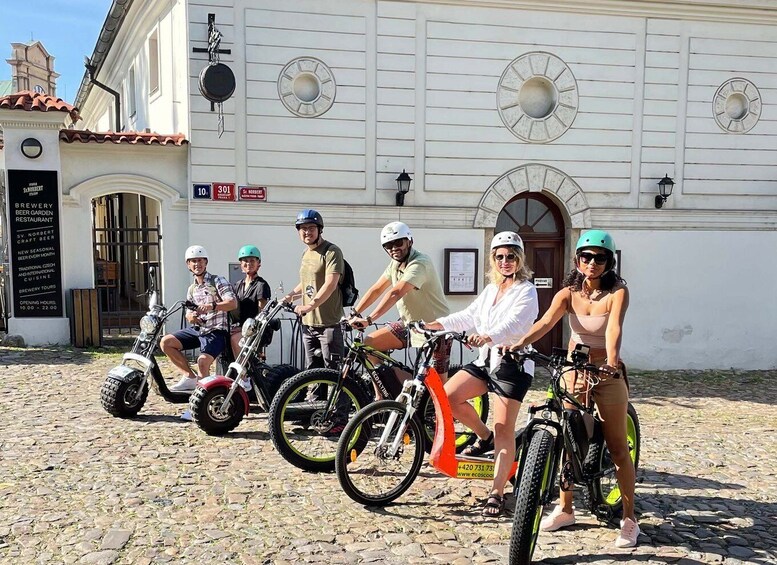 Picture 4 for Activity Prague Viewpoints: ✅ Guided Electric Fat Bike Tour