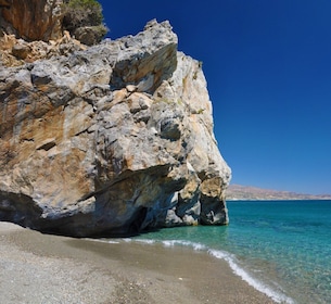 Creta: Gita guidata di un giorno alla spiaggia di Preveli con trasferimenti