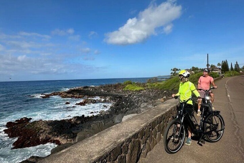 Poipu and Koloa E-Bike Scenic Tour