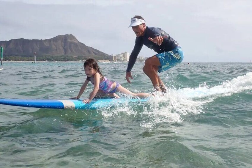 2 hours Private Kids Surfing Lessons