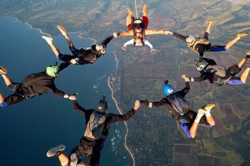 Tandem Skydiving with GoJump in Hawaii