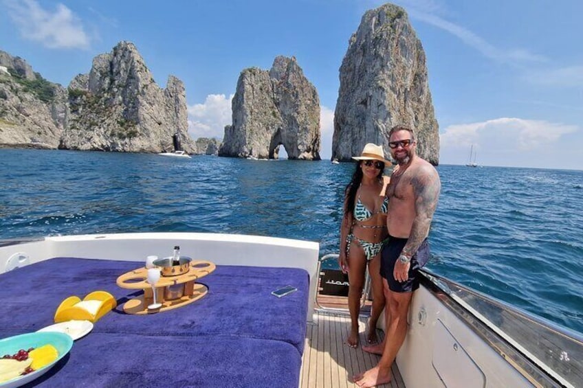 Capri-Positano Private Yacht tour from Sorrento,Positano or Capri