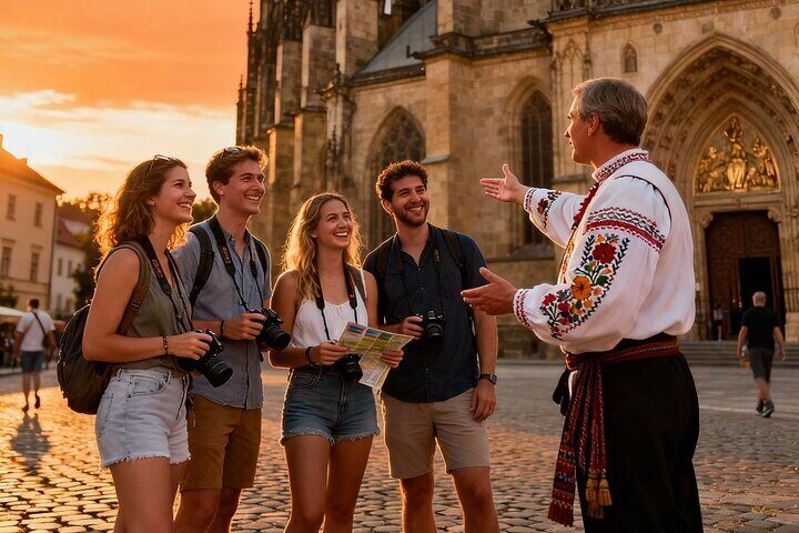 Private guided car trip to Kutna Hora from Praha with Bone Church
