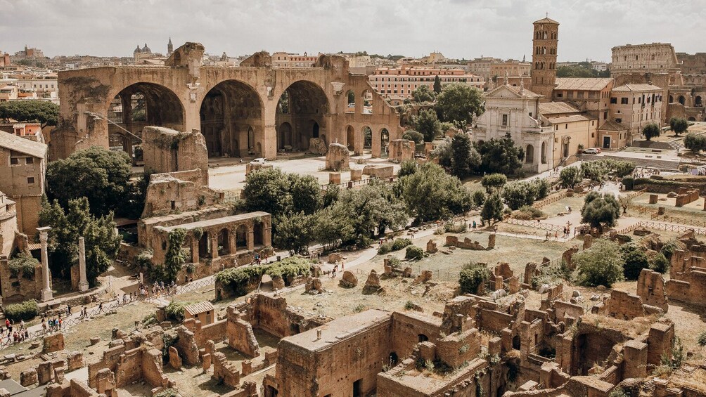 VIP Caesar's Palace Tour with Colosseum & Roman Forum