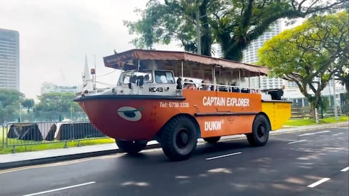 新加坡摩天觀景輪組合 + 探險家船長 DUKW 遊覽