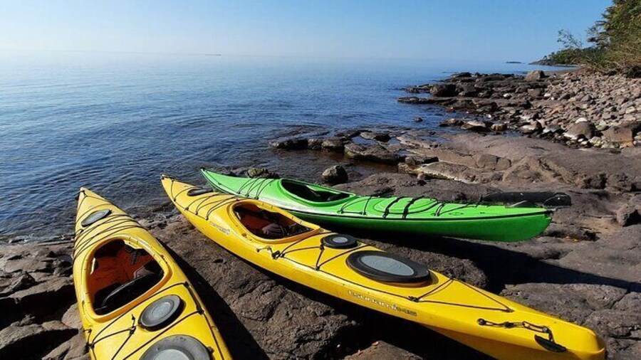 Kayak Trips on Lake Superior, Two Harbors, MN