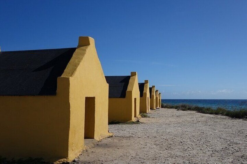 Yellow Slave huts