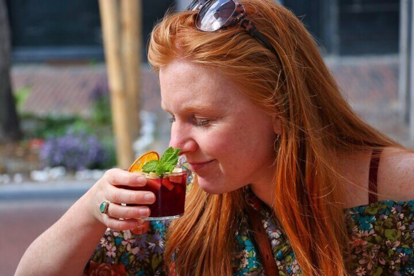 Enjoy a drink in the sunshine