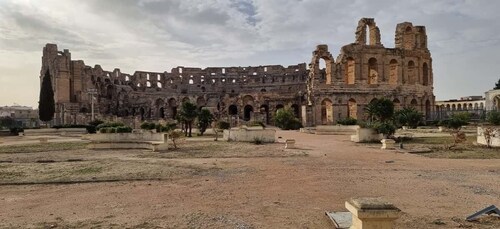 Desde Susa: tour privado de medio día al anfiteatro de El Jem