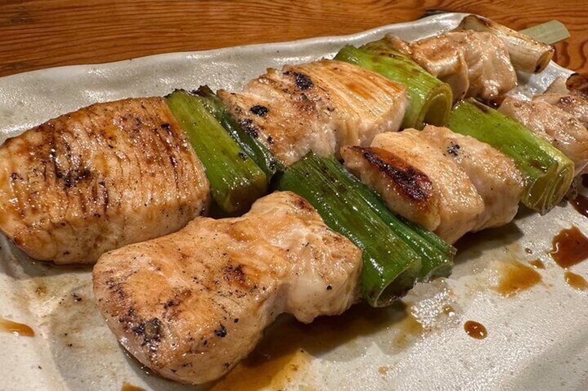 Yakitori (Japanese grilled chicken)