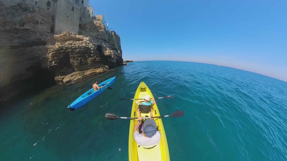 Picture 2 for Activity Polignano a Mare: Guided Kayak Tour