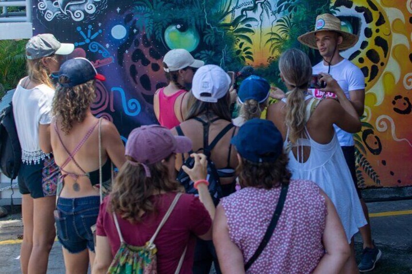 Guided Walking Street Art Tour in Jaco Costa Rica 