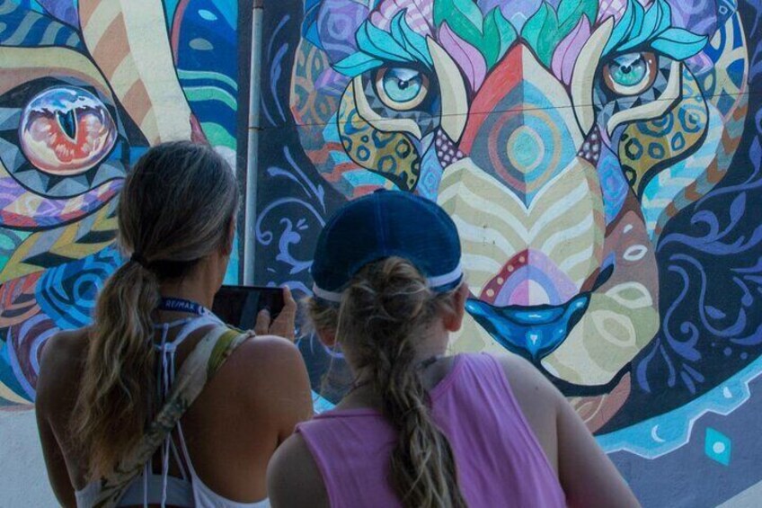 Guided Walking Street Art Tour in Jaco Costa Rica 