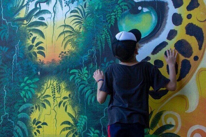 Guided Walking Street Art Tour in Jaco Costa Rica 