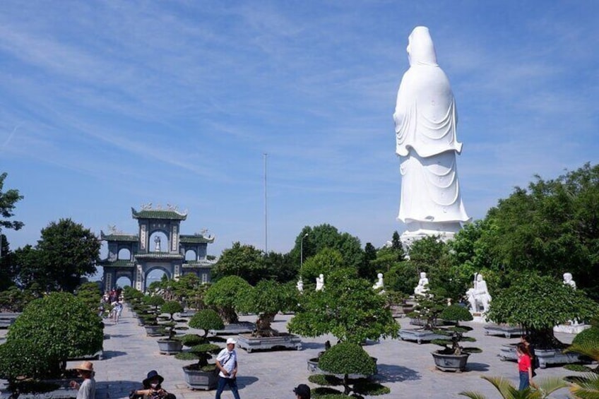 Lady Buddha, Marble Mountains and Coconut Jungle: Hoian City Tour