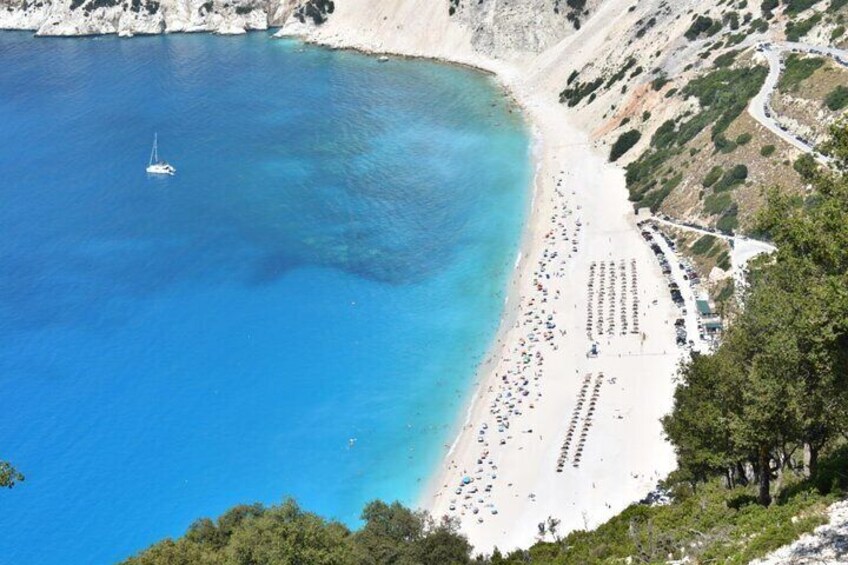 Myrtos Beach from above