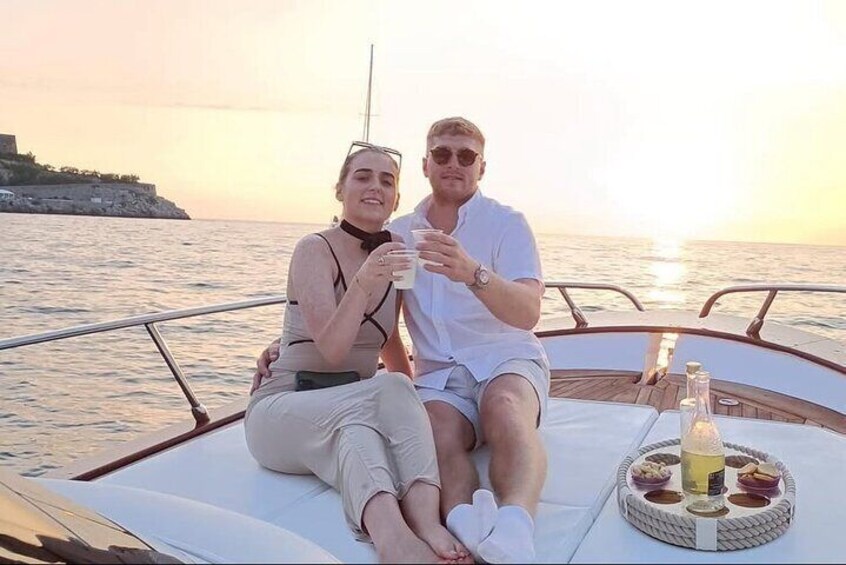 Private Sunset Boat Tour with Aperitif in Portofino Gulf