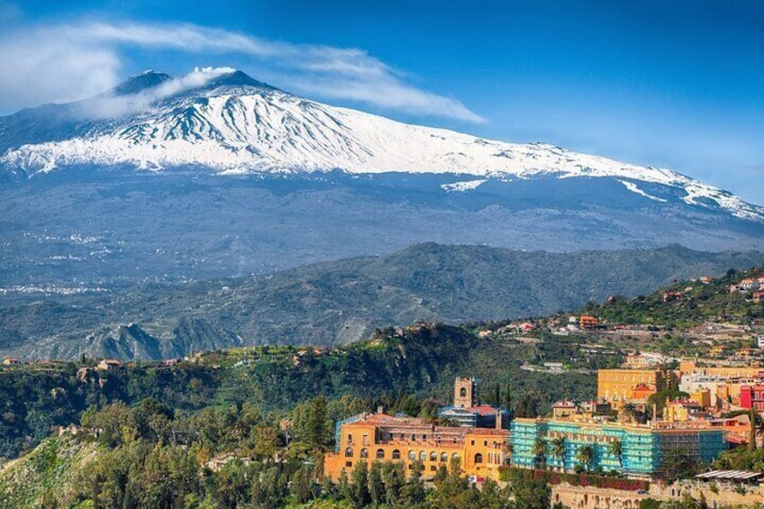 Private Tour to Etna and Taormina from Messina