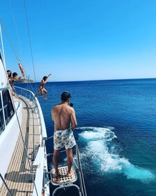 Mykonos: Delos and Rhenia Islands Cruise with BBQ Meal