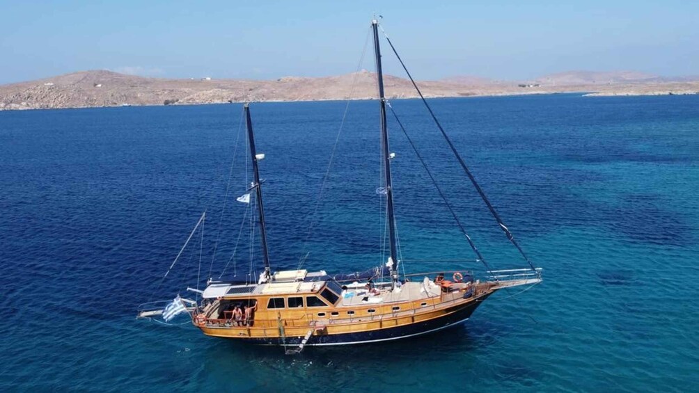 Picture 15 for Activity Mykonos: Delos and Rhenia Islands Cruise with BBQ Meal