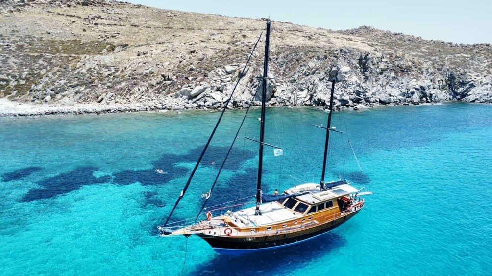 Picture 25 for Activity Mykonos: Delos and Rhenia Islands Cruise with BBQ Meal