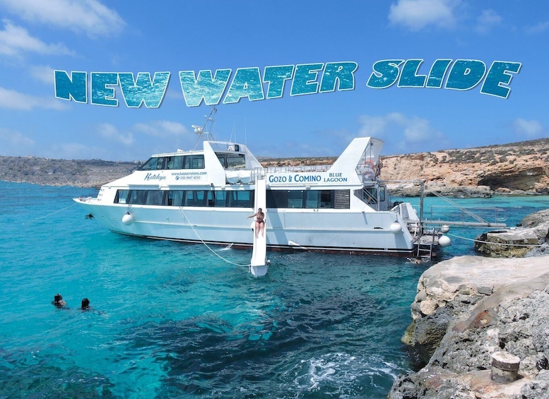 Picture 4 for Activity From Sliema: Comino, Crystal Lagoon, and Blue Lagoon Cruise