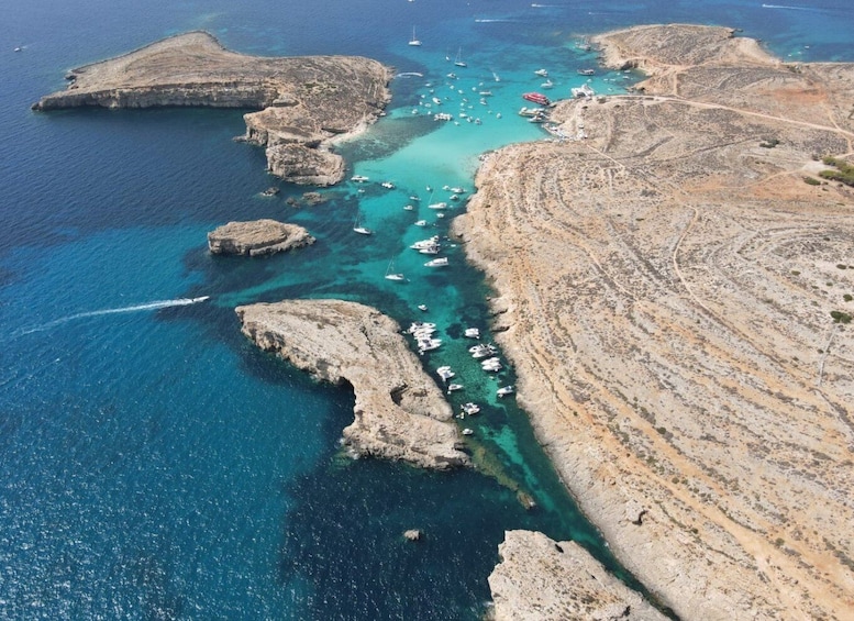 Picture 8 for Activity From Sliema: Comino, Crystal Lagoon, and Blue Lagoon Cruise