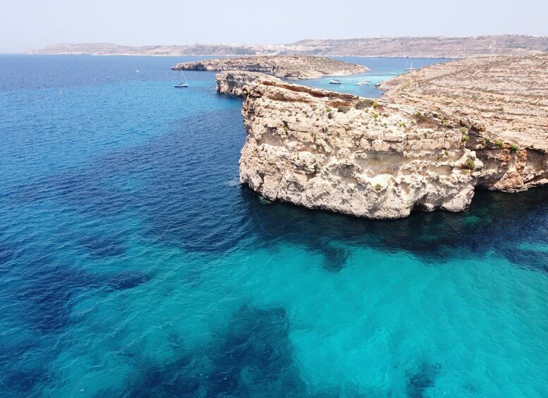 Picture 11 for Activity From Sliema: Comino, Crystal Lagoon, and Blue Lagoon Cruise