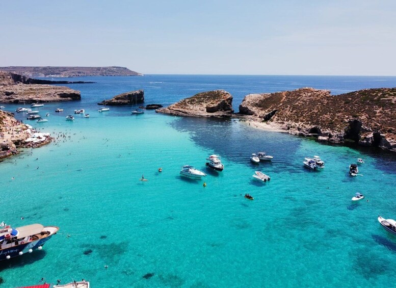 Picture 6 for Activity From Sliema: Comino, Crystal Lagoon, and Blue Lagoon Cruise