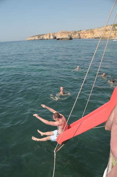 Picture 6 for Activity Albufeira: 6-Hour Boat Tour with BBQ and Drinks